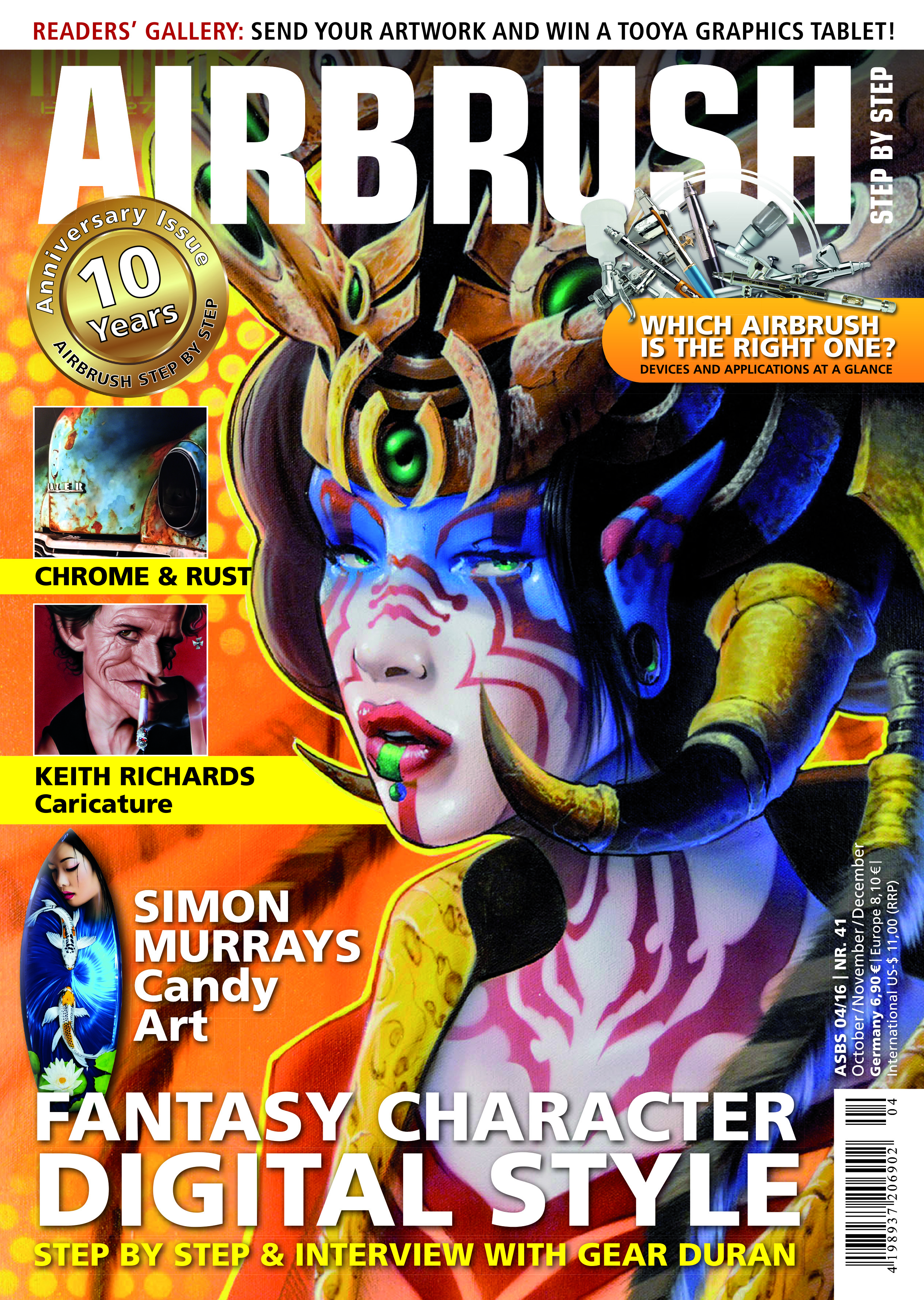 Creature Fantasy Design with Gear Duran – Airbrush Magazine