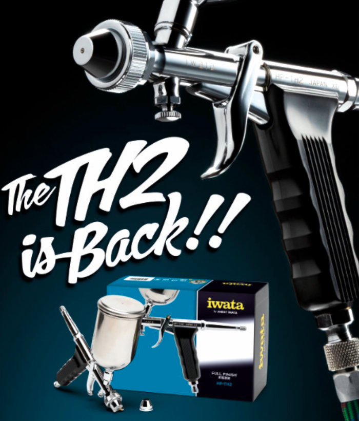 Iwata HP-TH2: The Trigger Airbrush is back