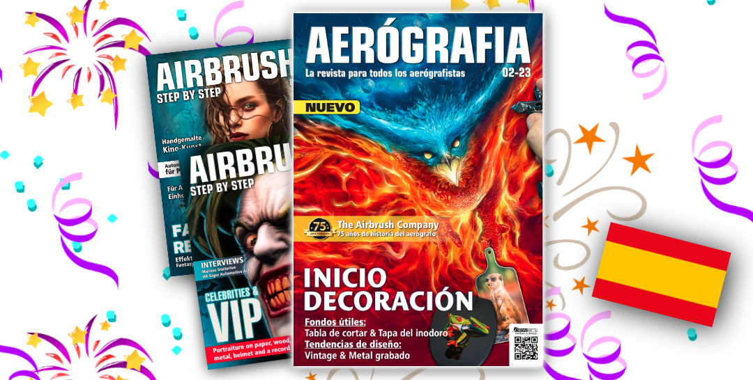 Airbrush Step by Step en español: Aerografía