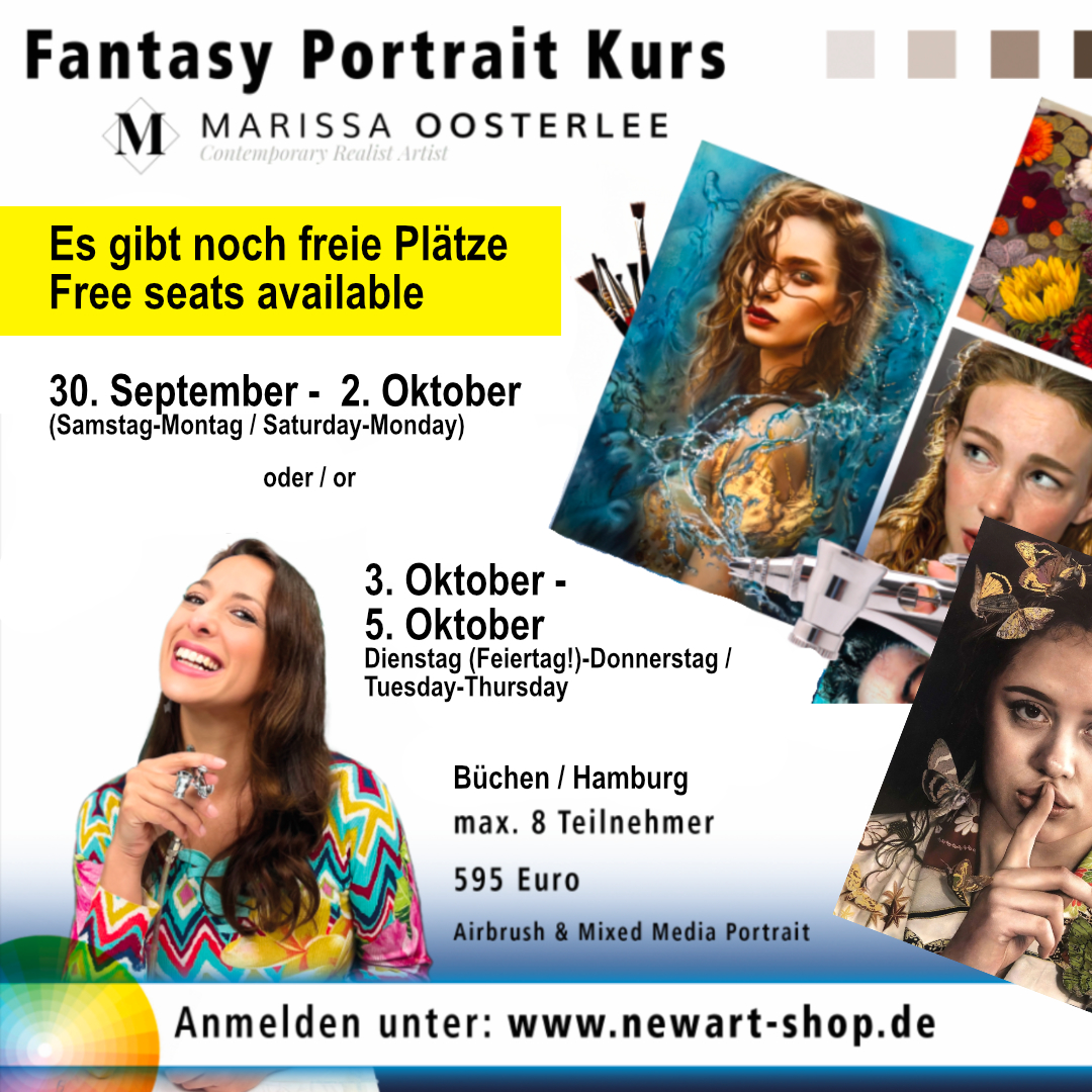 Fantasy Portrait Workshop with Marissa Oosterlee in Germany
