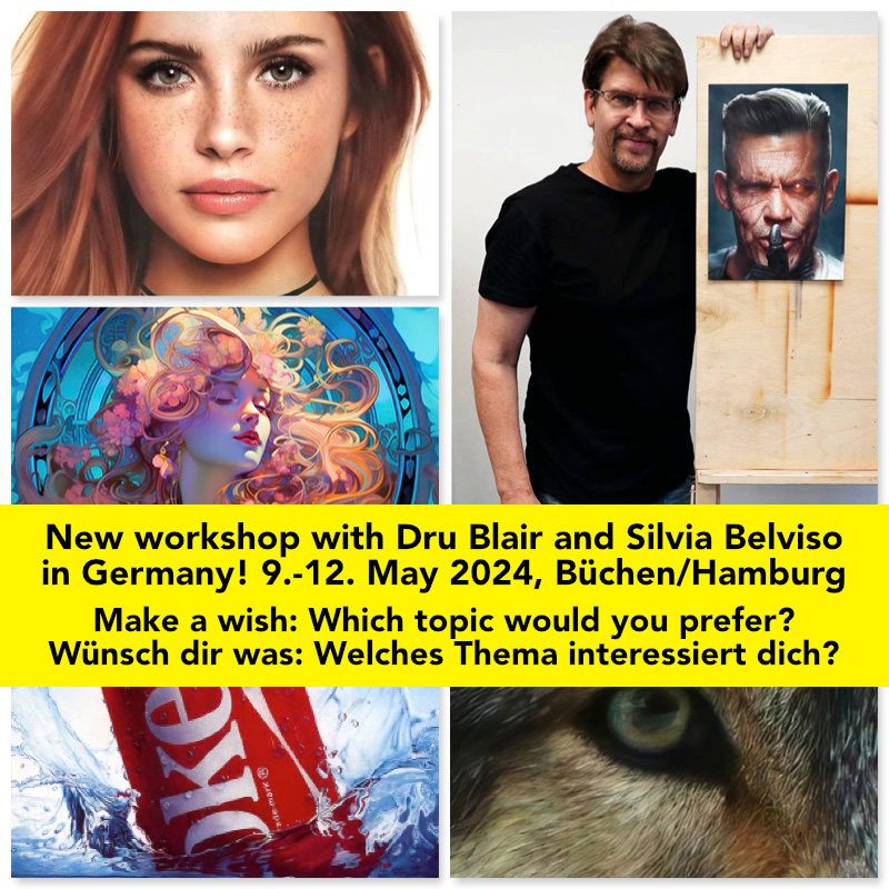 New Workshop with Dru Blair in Germany